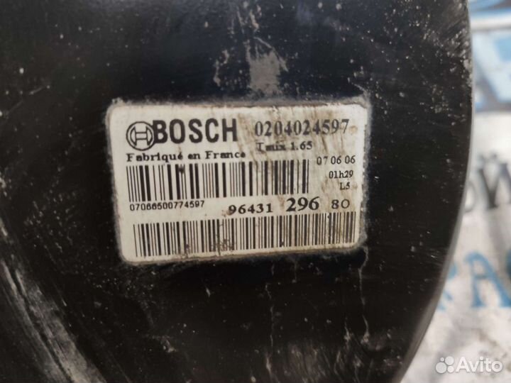 Вакуумный усилитель тормоза Peugeot 307