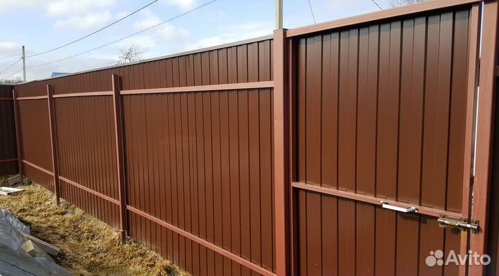 Ворота откатные прочные