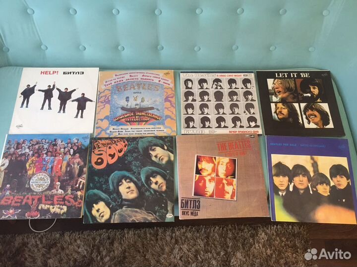 Пластинки The Beatles. Битлз