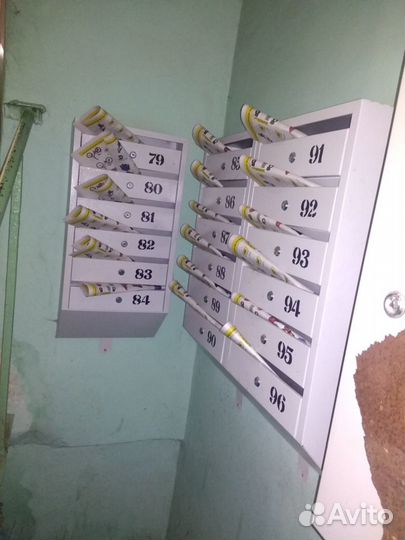 Листовки по почтовым ящикам