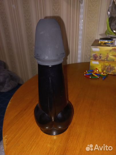 Бутылка стеклянная интересной формы )