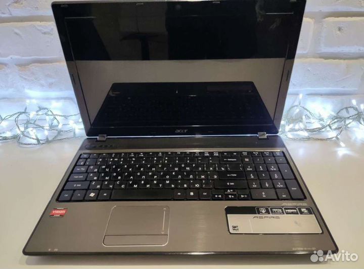 Шустрый ноутбук Acer на ssd + сумка и мышка