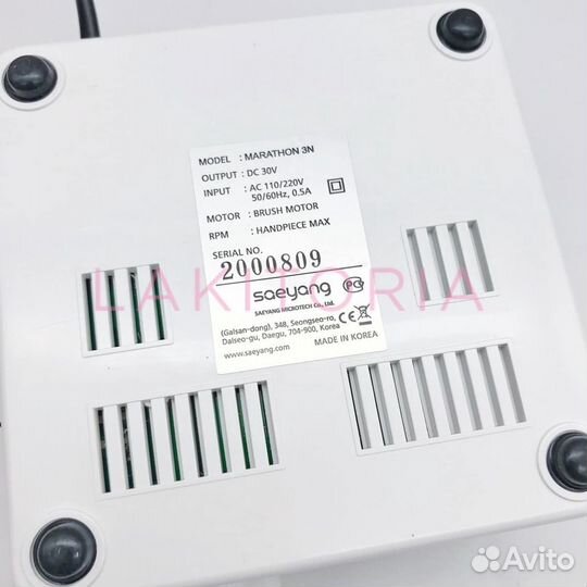 Marathon 3N silver h35lsp аппарат для маникюра Кор
