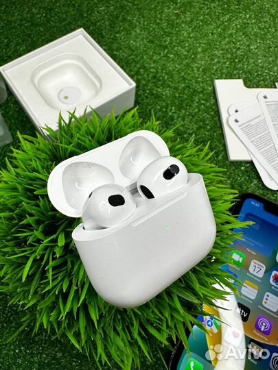 AirPods 3 Premium+Чехол+Гарантия