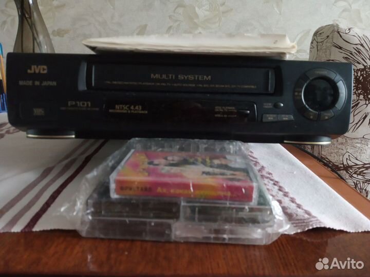 Видеокасетный проигрыватель JVC HR P101 EE