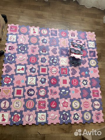 Коврик пазл Сказочная принцесса