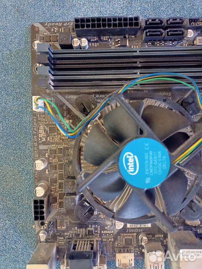 Материнская плата с процессором 1151v2