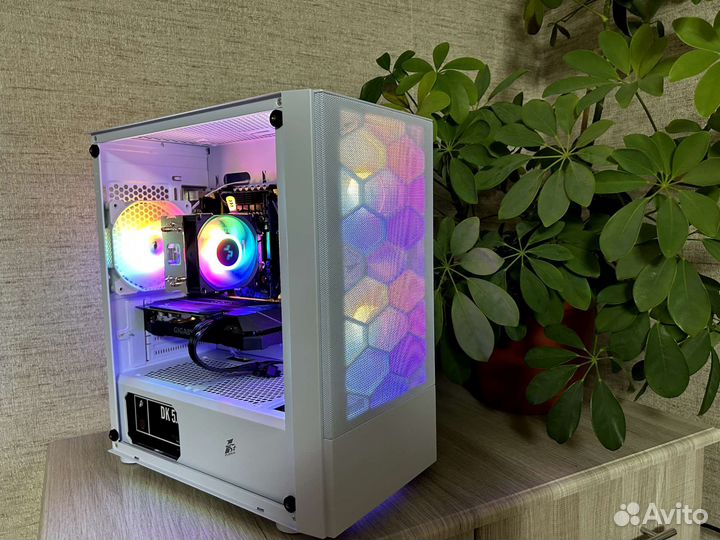 Игровой пк Intel 8 ядер/gtx1660s/16gb ddr4/ssd 1tb