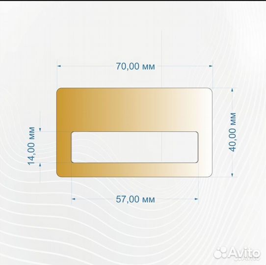 Бейджи магнитные