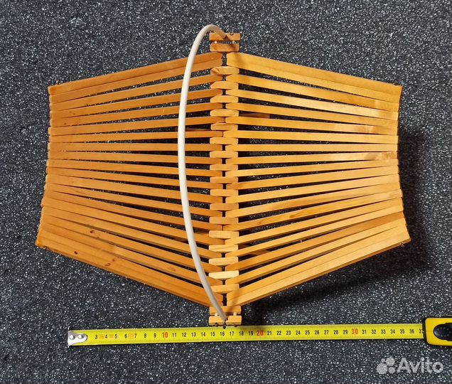 Хлебница / конфетница деревянная складная, СССР