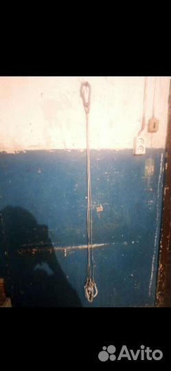 Тросик с 5ю криплениями