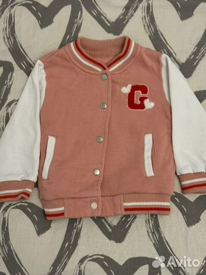 Бомбер для девочки