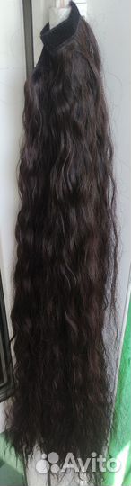 Хвост накладной волосы канекалон шиньон