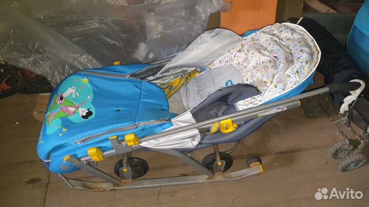 Санки Ника по запчастям