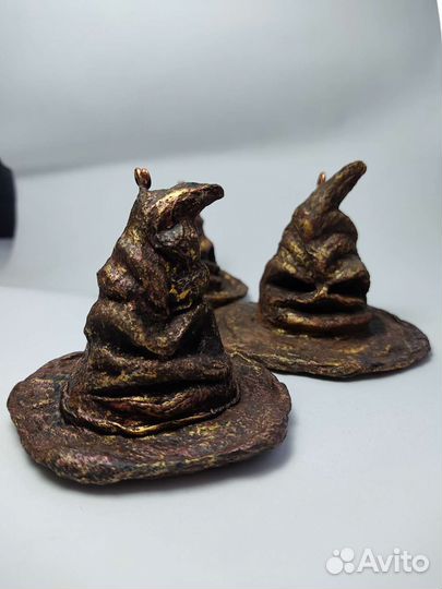 Ватная игрушка ёлочная распределяющая шляпа