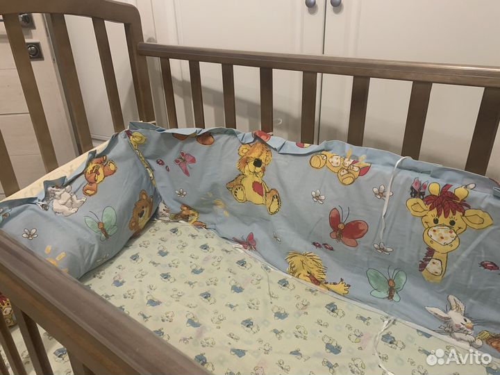 Бортики на кроватку