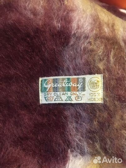 Новый мохеровый шарф