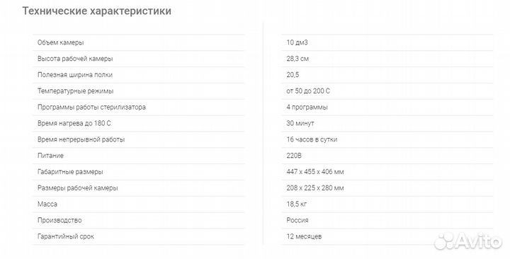 Стерилизатор воздушный гп-10 (Сухожаровой шкаф)
