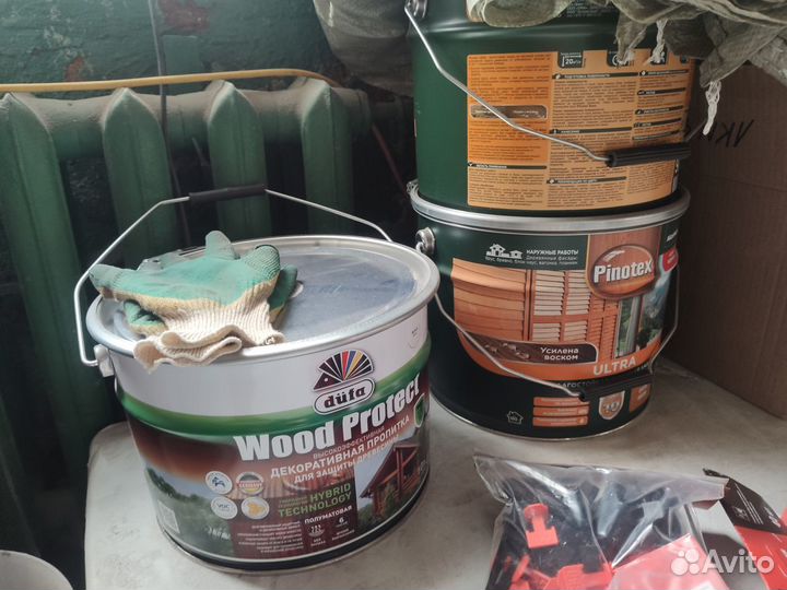 Пропитка для дерева Dufa Wood Protect (9 л)