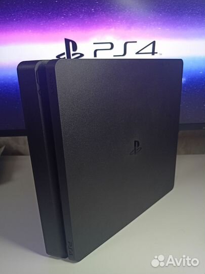 Sony playstation 4 slim 500gb с играми