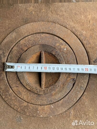 Плита чугунная для печи