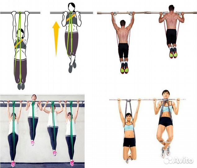 Резиновые петли для тренировок
