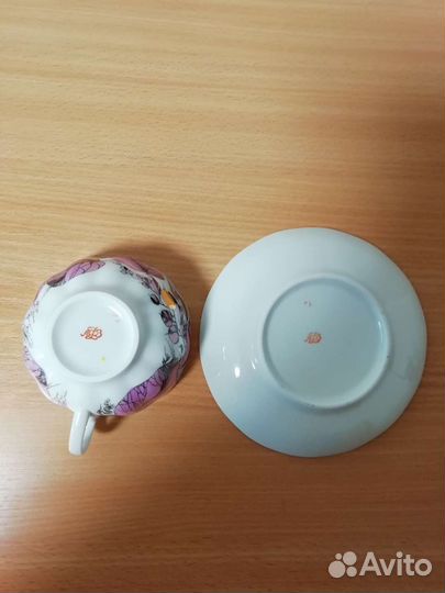 Чашка с блюдцем лфз