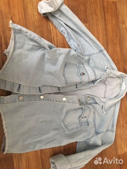 Джинсовая рубашка