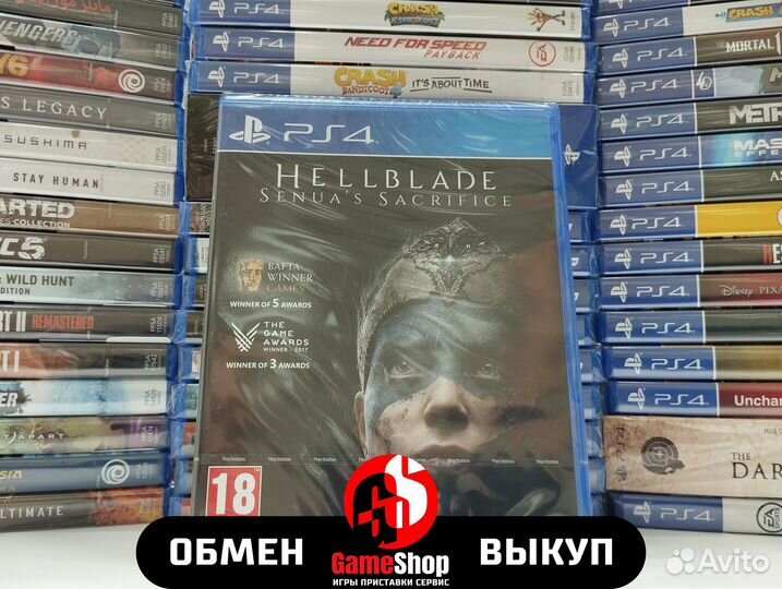 Hellblade Senuas Sacrifice PS4 Новая
