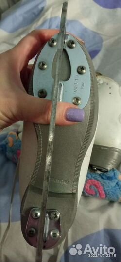 Фигурные коньки Risport на ножку 29-30