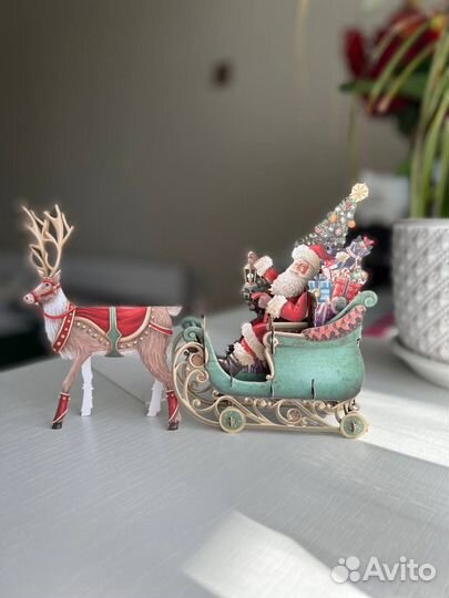 Интерьерная открытка 3d