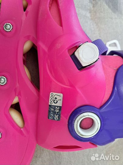 Роликовые коньки детские раздвижные 28 30