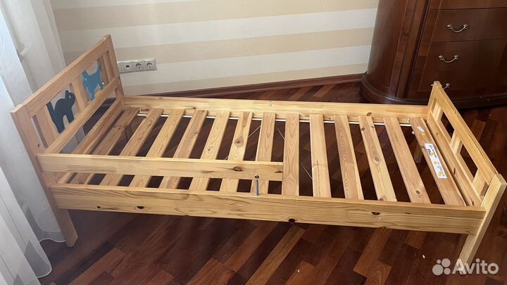 Детская кровать IKEA с матрасом