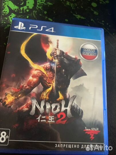 Nioh ниох 2 ps4 ps5