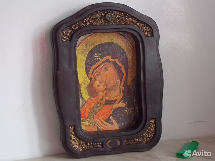 Иконы ручной работы в керамическом окладе