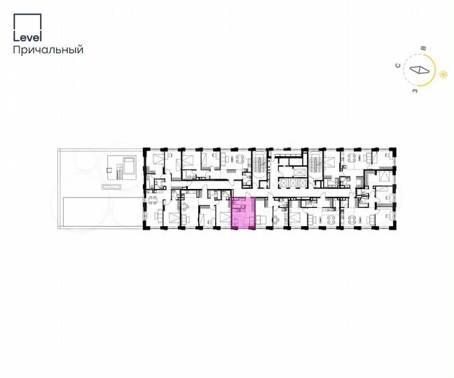 Квартира-студия, 21,1 м², 12/32 эт.