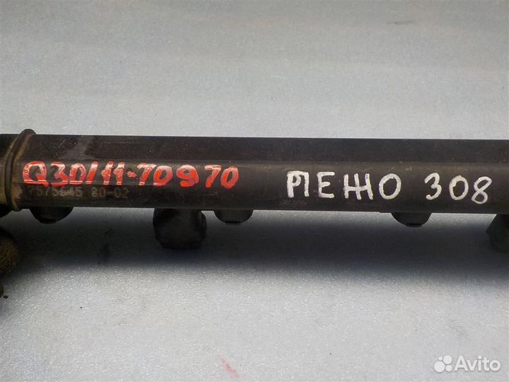 Рейка топливная (рампа) Peugeot 308 2007-2013