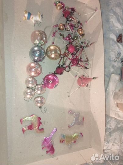 Елочные игрушки советские