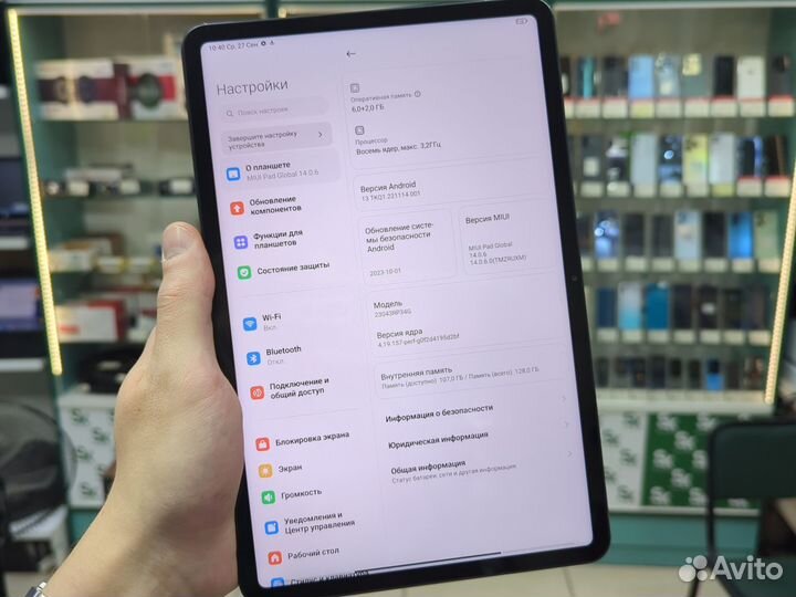 Планшет xiaomi pad 6 (Идеал) 6/128GB Tmn01