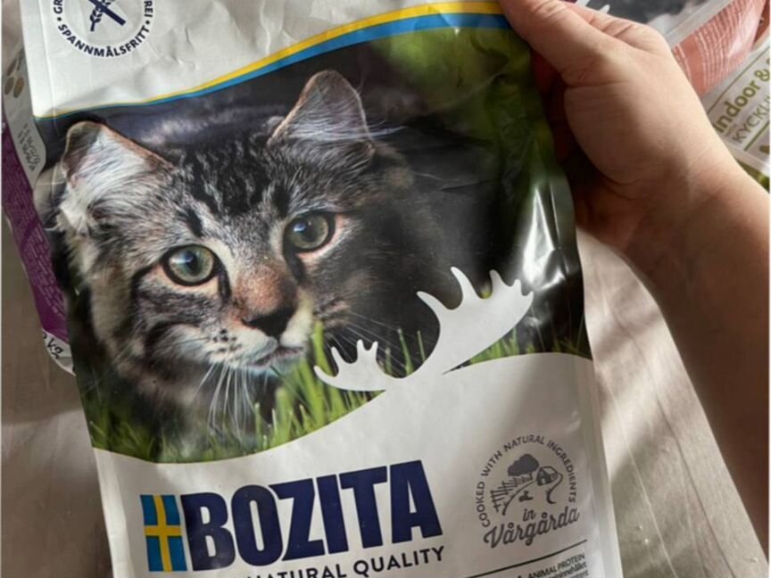 Корм bozita active & sterilised – grain free lamb