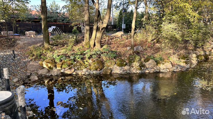 Природный камень бутовый кварцит желто-рыжий