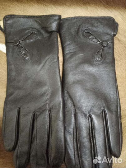 Перчатки кожаные мужские и женские