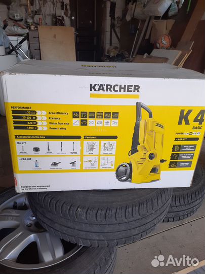 Мойка высокого давления karcher к4 и мотоблок