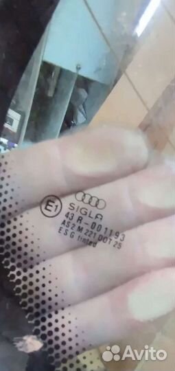 Заднее стекло ауди