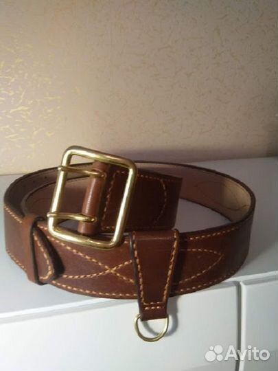 Офицерские ремни ручной работы