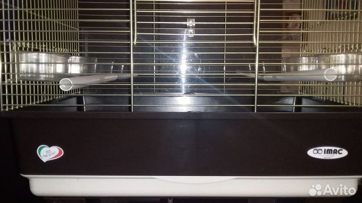 Клетка для мелких и средних попугаев и других птиц