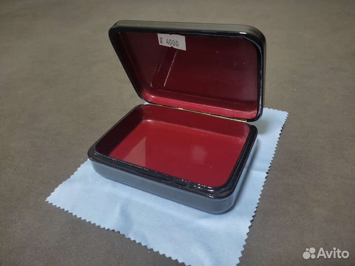 Шкатулка лаковая миниатюра авторская