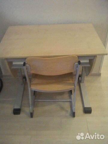 Парта и стул для школьника