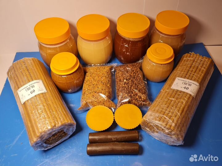 Мед фасованный по 1 кг