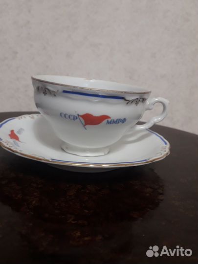 Чашки, блюдца, чайник, лфз, Пролетарий, Вербилки